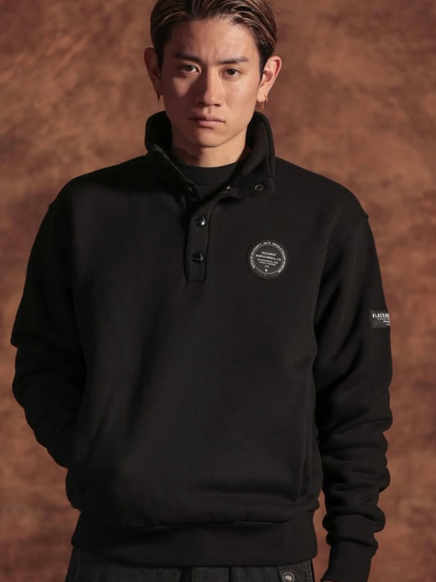 25SS RATS STAND COLLER SWEAT