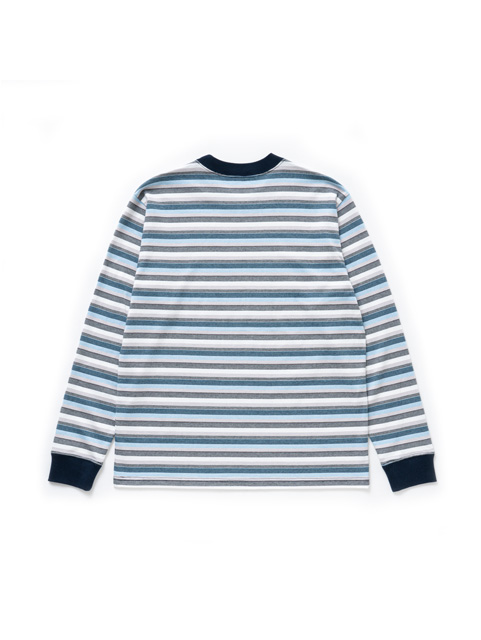 RATS 「BORDER L/S TEE」 プリントロングスリーブティーシャツ