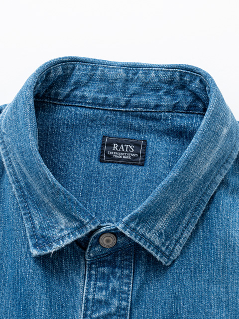 RATS 「DENIM SHIRT」 デニムウエスタンシャツ