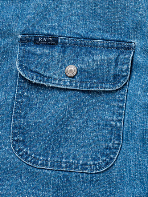 RATS 「DENIM WORK SHIRT」 デニムワークシャツ