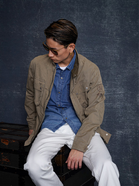 RATS 「DENIM WORK SHIRT」 デニムワークシャツ