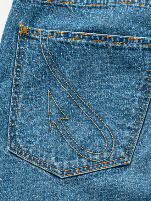 RATS 「USED LIGHT DENIM PANTS」 ユーズド加工 5ポケットデニムパンツ