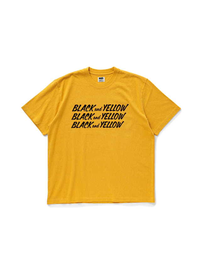 eyden Tシャツ　yellow cheddar STRETCH FIBER T-SHIRT - YELLOW – Evisen Skateboards ゑ