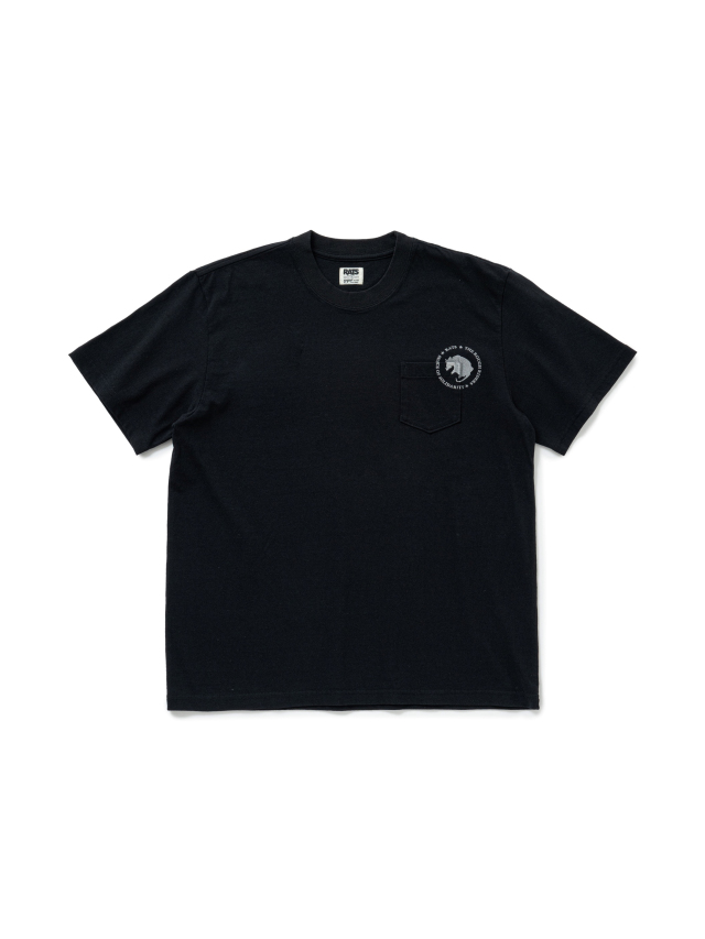 RATS 「CIRCLE POCKET TEE BACK PRINT」 プリントポケットティーシャツ