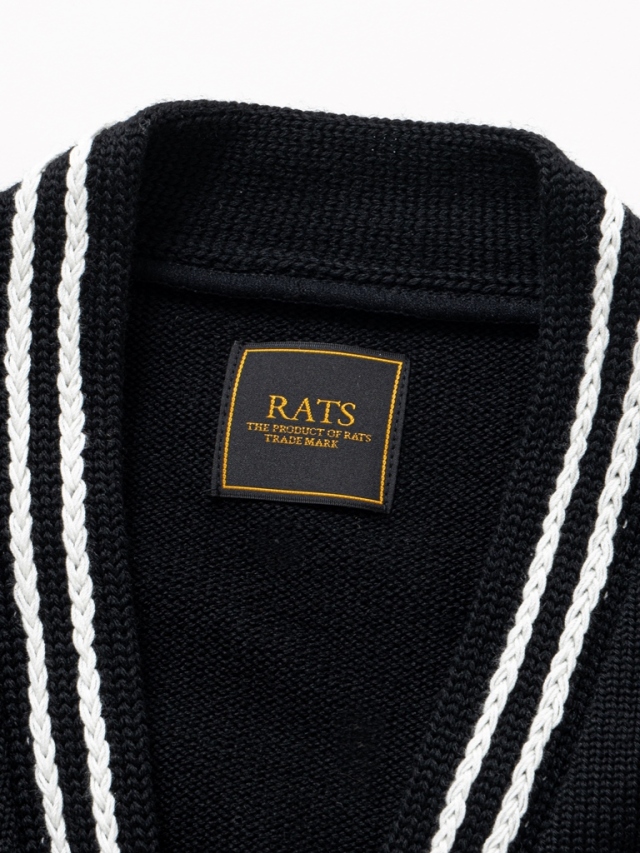 RATS 「BLACK CARDIGAN」 カーディガン