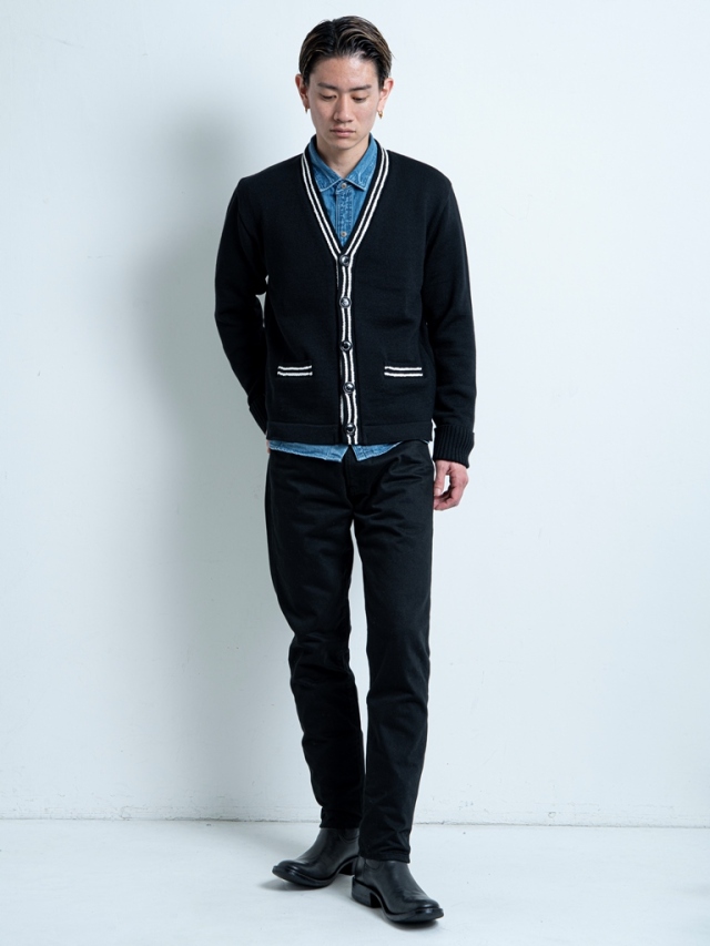 RATS ARGYLE CARDIGAN カーディガン ネイビー ARGYLE CARDIGAN – JOLLY ROGER