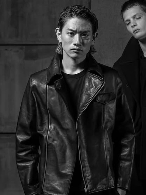 rats レザージャケット ホースハイド HORSE INNER LEATHER JKT イタリア産のキメ細かなホースハイドを