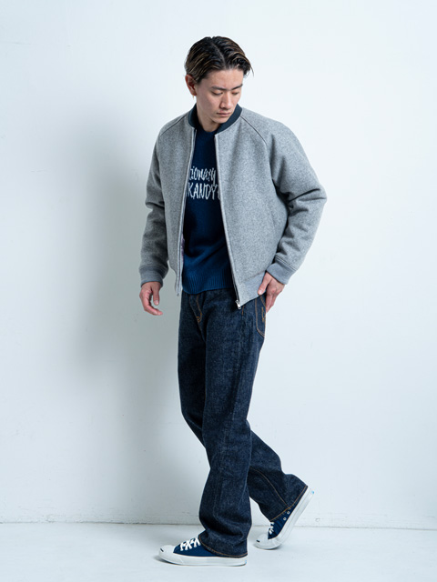 RATS NORDIC KNIT クルーネックニットセーター　L RATS 「NORDIC KNIT」 クルーネックニットセーター