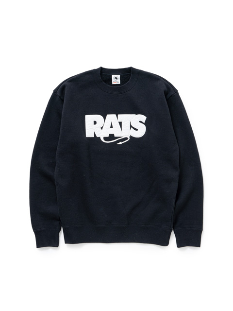 RATSスウェット /M RATS 「BOX LOGO SWEAT」 クルーネックスウェット