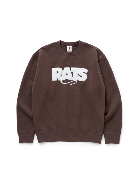 RATS 「BOX LOGO SWEAT」 クルーネックスウェット