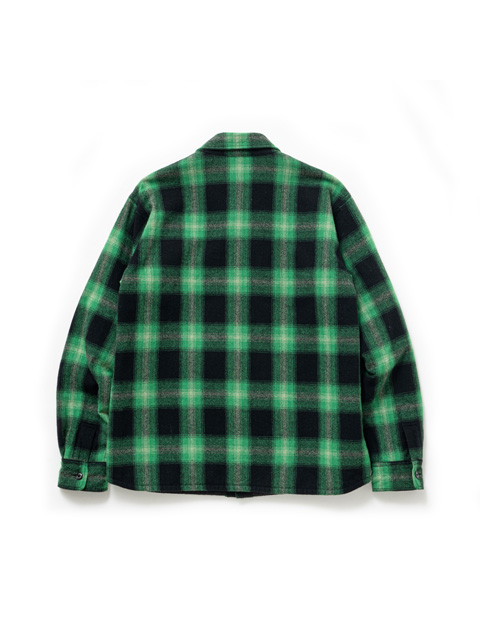 RATS 「WOOL CHECK SHIRT JKT」 ウール オンブレーチェックシャツ