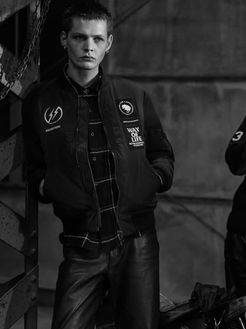 RATS MA-1ブラックジャケット　ラッツ　新品 RATS/MA-1（BLACK）［MA-1-25秋冬］ - JONAS