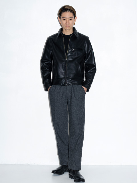 RATS 「30'S LEATHER SPORTS JKT」 カウレザー ジップアップジャケット