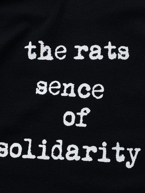 RATS 「HARDCORE L/S TEE」 プリント ロングスリーブティーシャツ
