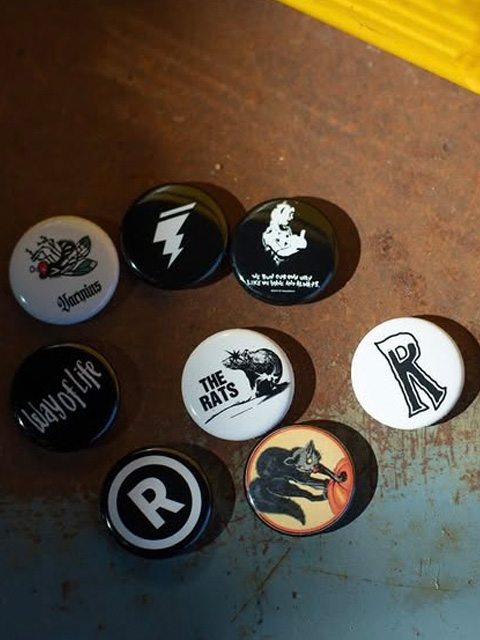 RATS 「BUTTON PACK」 ボタンバッジセット