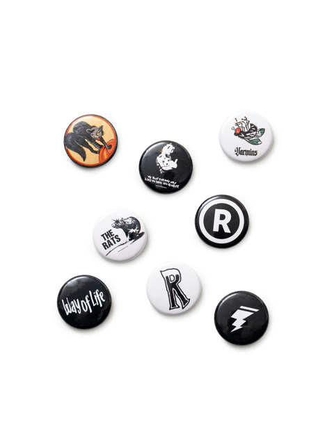 RATS 「BUTTON PACK」 ボタンバッジセット