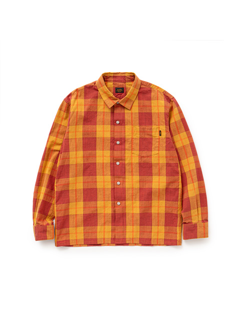 RATS 「COTTON CHECK SHIRT」 レギュラーカラーチェックシャツ