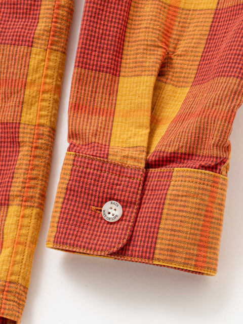 RATS 「COTTON CHECK SHIRT」 レギュラーカラーチェックシャツ