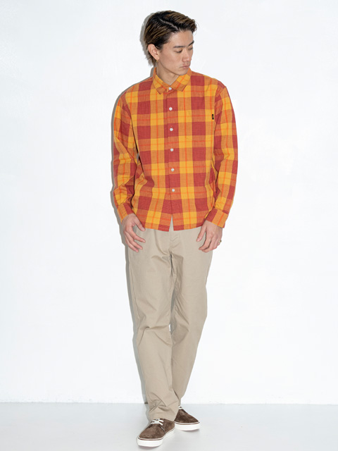 RATS 「COTTON CHECK SHIRT」 レギュラーカラーチェックシャツ