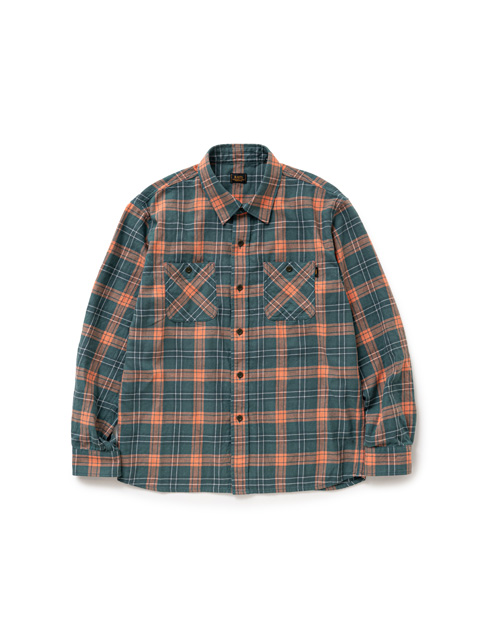 RATS 「COTTON LINEN CHECK SHIRT」 レギュラーカラーチェックシャツ