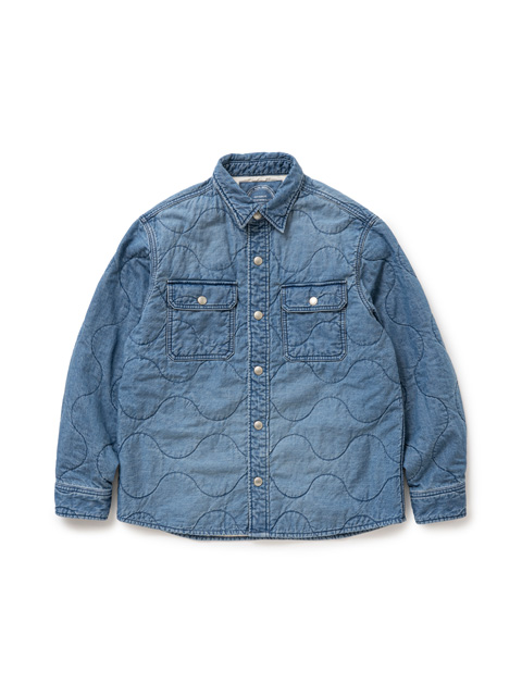 RATS 「DENIM QUILTING SHIRT JKT」 デニム キルティングシャツジャケット