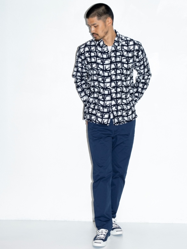 RATS 「ATOMIC L/S SHIRT」オープンカラーシャツ