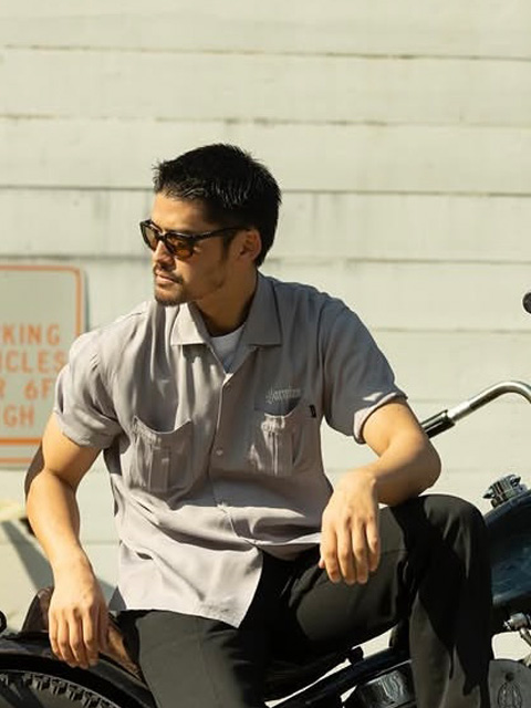 RATS 「BOWLING SHIRT FLY」 レーヨン ボーリングシャツ