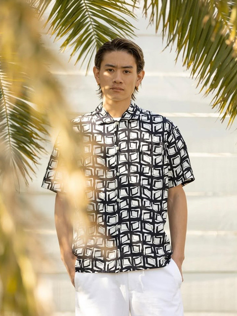 RATS 「ATOMIC S/S SHIRT」 オープンカラーシャツ