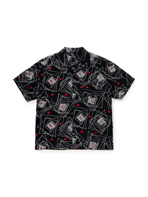 RATS 「GEOMETRIC S/S SHIRT」 オープンカラーシャツ