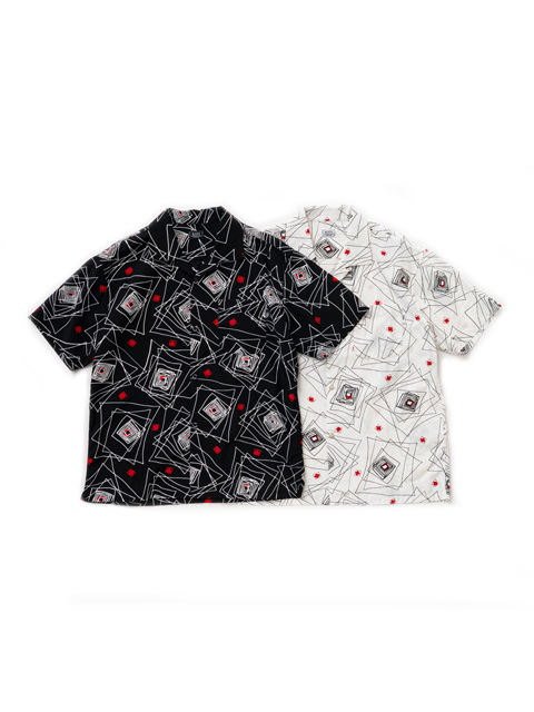 RATS 「GEOMETRIC S/S SHIRT」 オープンカラーシャツ