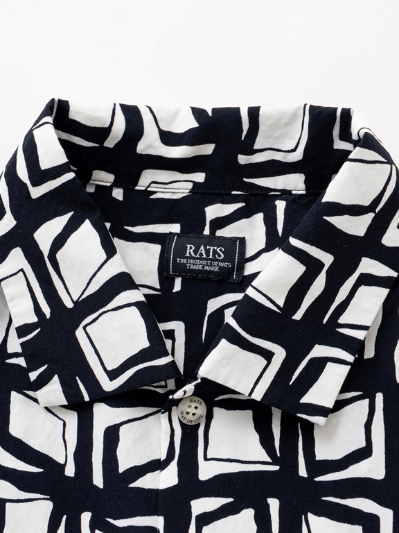 RATS 「ATOMIC L/S SHIRT」オープンカラーシャツ