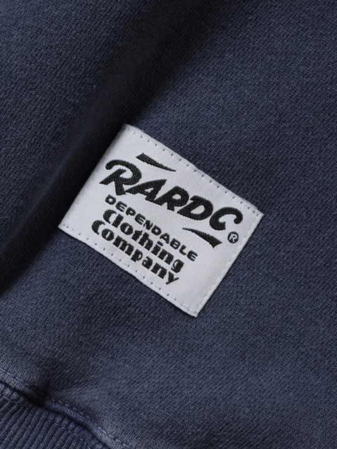 ROUGH AND RUGGED 「DESIGN CREW01」 ピグメントダイ クルーネック