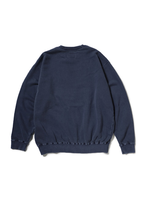 ROUGH AND RUGGED 「DESIGN CREW01」 ピグメントダイ クルーネック