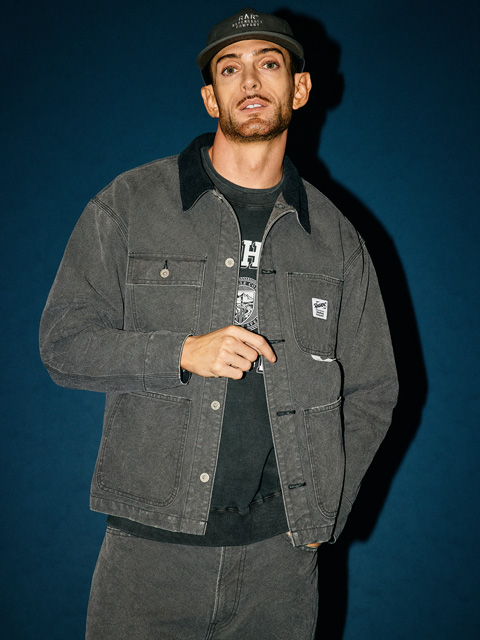 ROUGH AND RUGGED 「WIP CAP」 バイオ加工 アジャスターワークキャップ