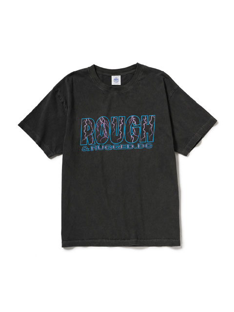 ROUGH AND RUGGED 「DESIGN SS 05」 ピグメントダイ プリントティーシャツ