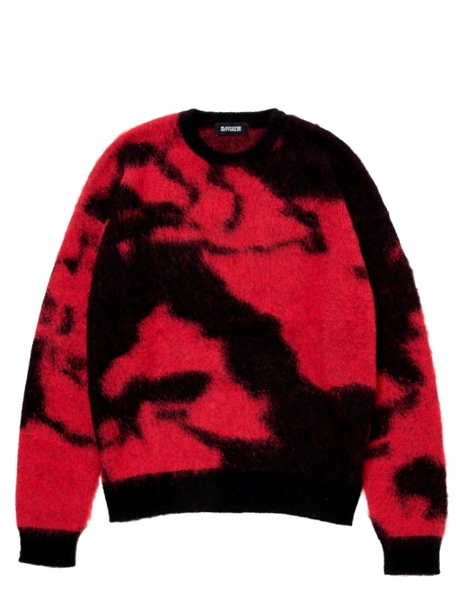 ROTTWEILER R9 MOHAIR CARDIGAN kj着 ROTTWEILER R9 MOHAIR CARDIGAN kj着