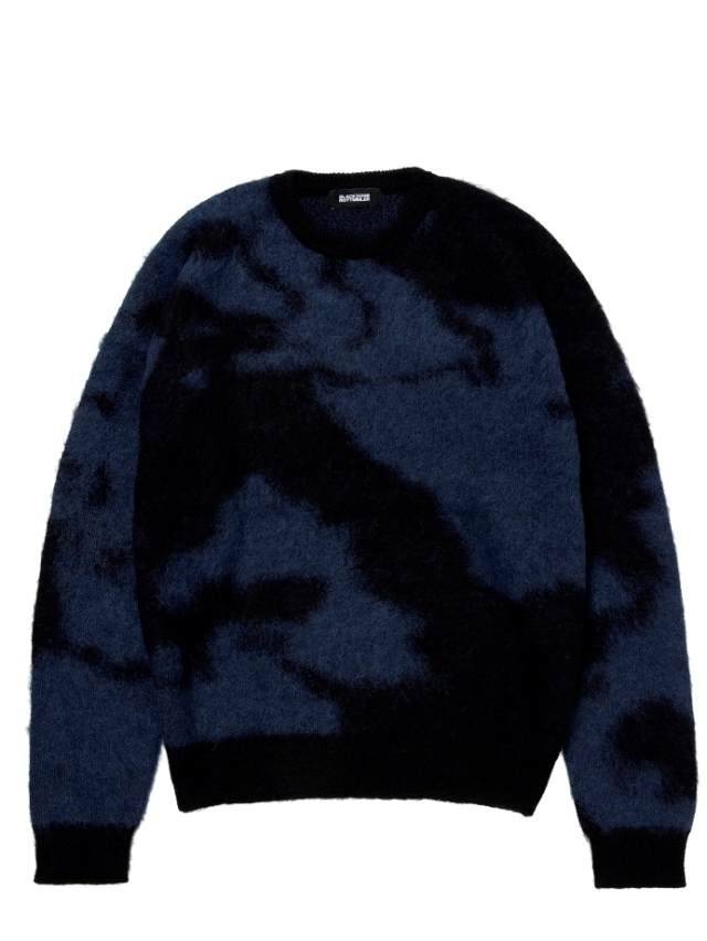 ROTTWEILER 「R9 PAINTED KNIT」 モヘアセーター MASH UP