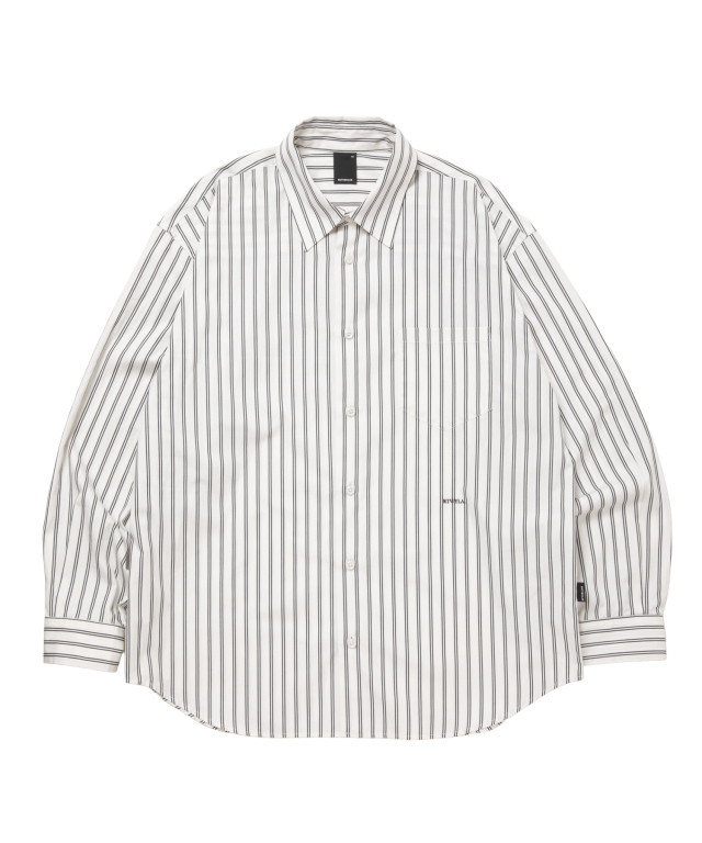 【予約商品・2027年4月前半入荷予定】ROTTWEILER「R9 STRIPE SHIRT」ストライプシャツ