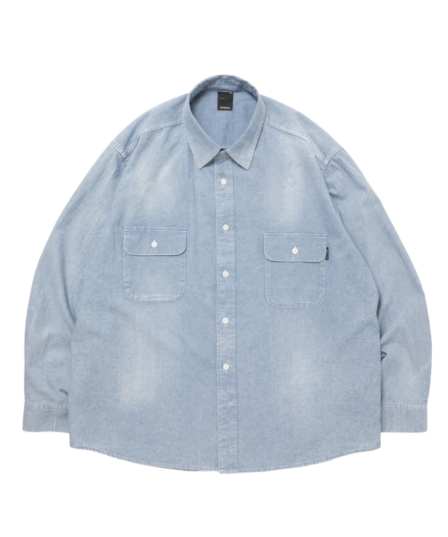 【予約商品・2027年4月前半入荷予定】ROTTWEILER「R9 CHAMBRAY SHIRT」シャンブレーシャツ