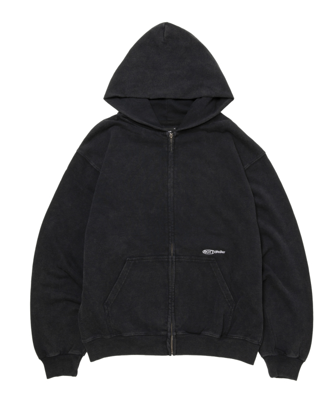【予約商品・2027年3月前半入荷予定】ROTTWEILER「RW ZIP HOODIE」スウェットジップフーディー