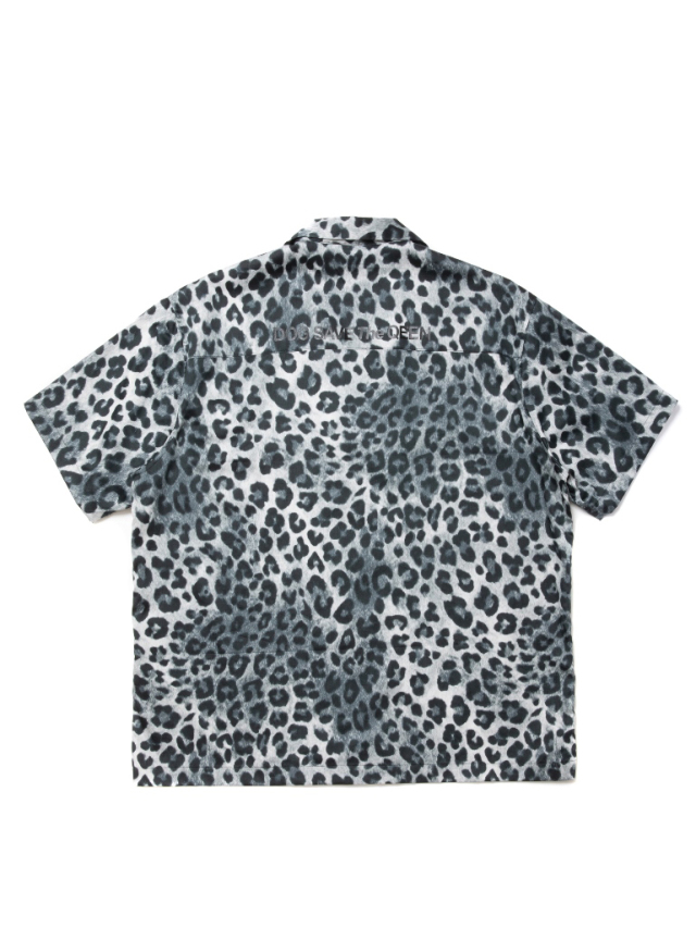 ROTTWEILER 「R9 LEOPARD S/S SHIRT」 オープンカラーシャツ MASH UP  