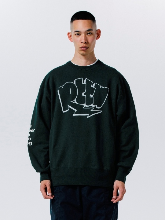 ROTTWEILER 「GRAFFITI SWEATER」 クルーネックスウェット MASH
