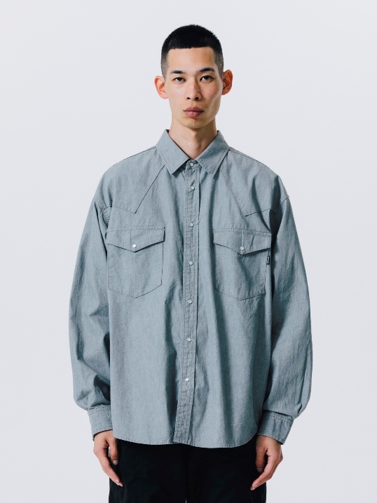 Kj着　新品　ROTTWEILER/R9 DENIM SHIRT  デニムシャツ ROTTWEILER - R9 DENIM SHIRT (INDIGO) / デニム シャツ | LOOPHOLE