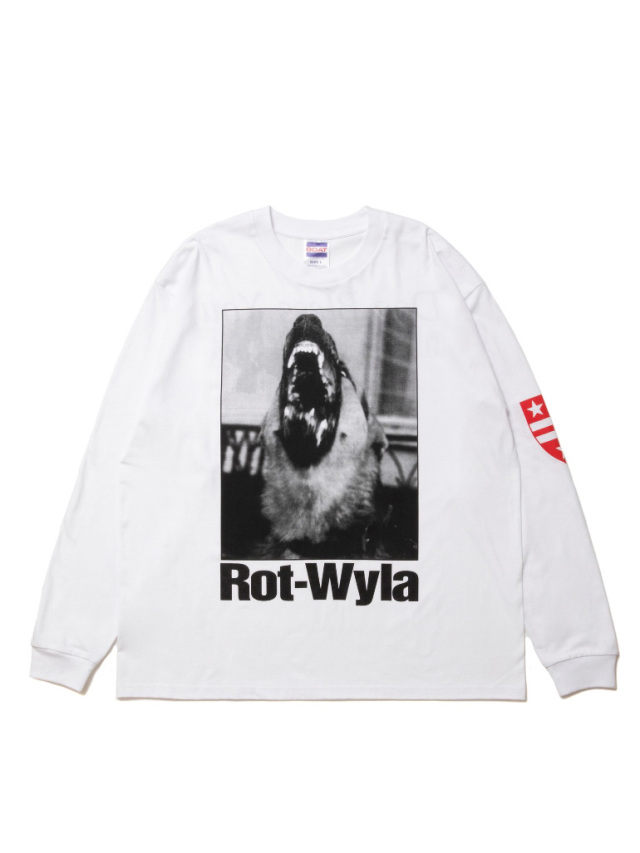 rel・ e・vant products dog print ロングスリーブT EARLY WAVE ロングスリーブTシャツ [全3色] – muta Online Store