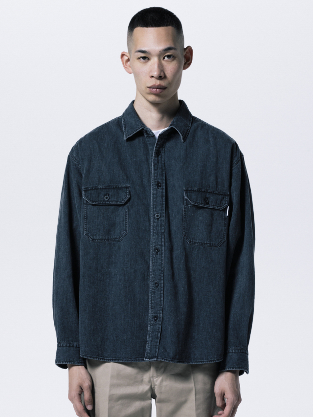 ROTTWEILER 「R9 DENIM SHIRT」 バイオウォッシュ デニムシャツ MASH