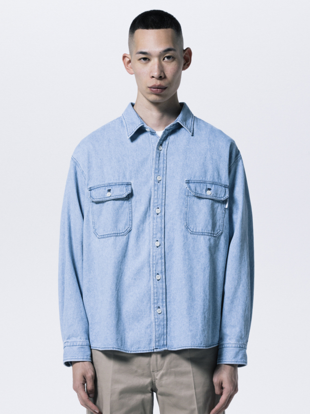 ROTTWEILER 「R9 DENIM SHIRT」 バイオウォッシュ デニムシャツ MASH