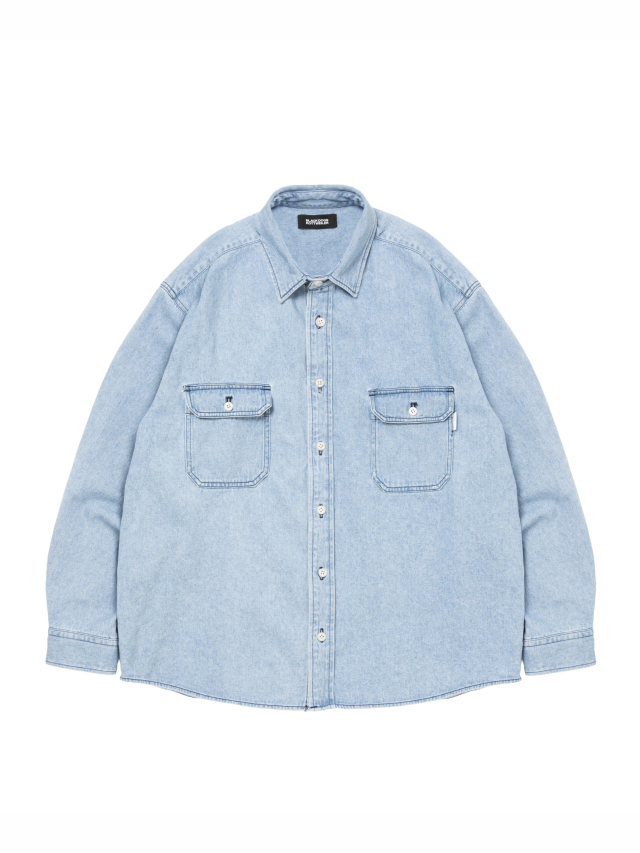 ROTTWEILER 「R9 DENIM SHIRT」 バイオウォッシュ デニムシャツ MASH
