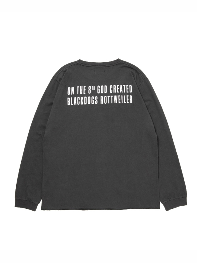 ROTTWEILER 「R9 GOD LS TEE」 ピグメントプリントロングスリーブ