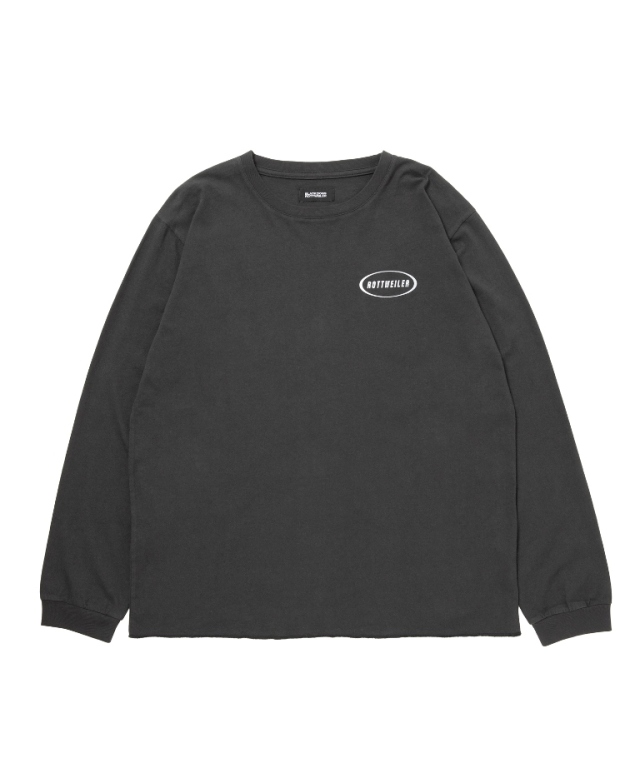 【予約商品8月入荷予定】ROTTWEILER 　　「R9 GOD LS TEE」 　ピグメントロングスリーブ ティーシャツ