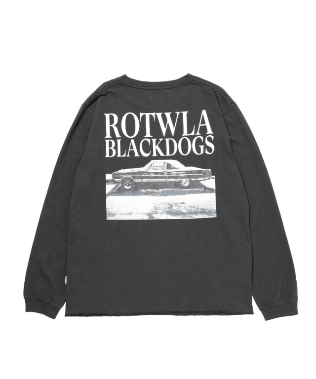 【予約商品8月入荷予定】ROTTWEILER 　　「R9 PHOTO LS TEE」 　ピグメントロングスリーブ ティーシャツ